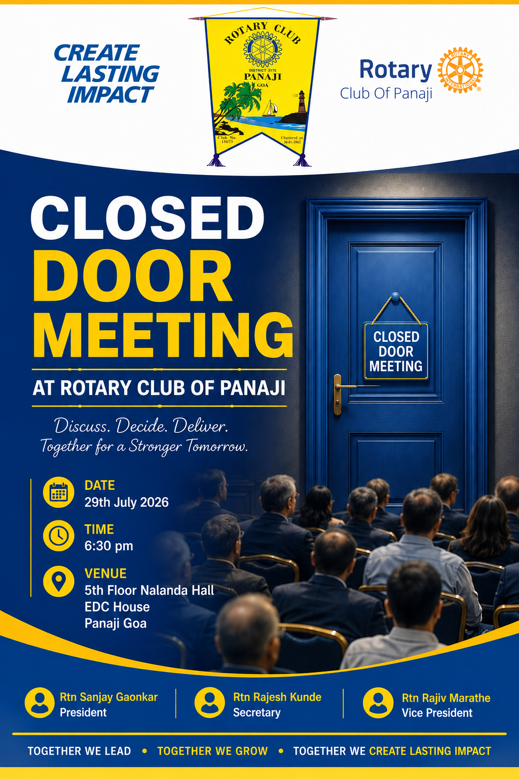 Closed Door Meeting
